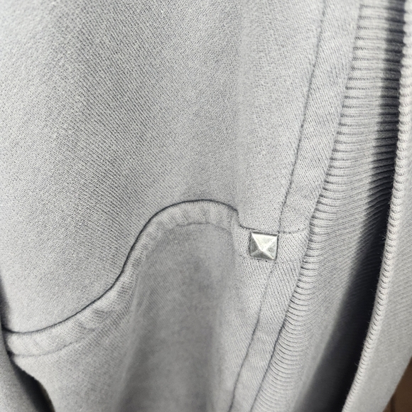 WILFRED Charcoal Open-Front Cardigan - Small - Picture 7 of 8